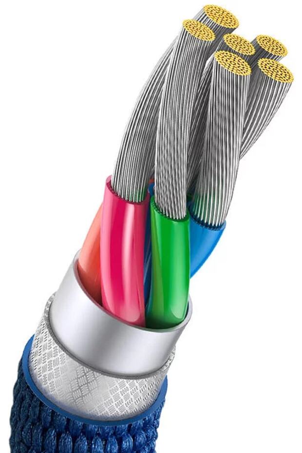 Crystal Shine 100w Usb To Type-c Hızlı Şarj Kablo 1.2 Mt (mavi) - 6