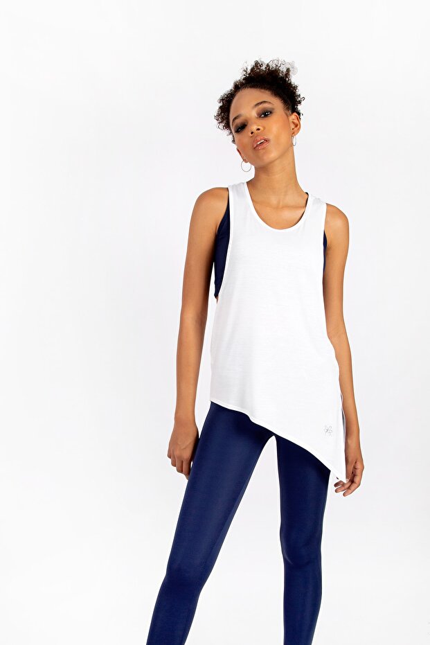 Kadın Basic Atlet Beyaz - 1