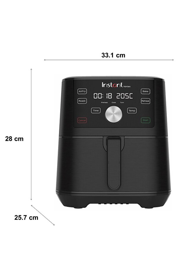 Vortex 3.9 Litre 4 Fonksiyonlu Hava Fritözü - 2