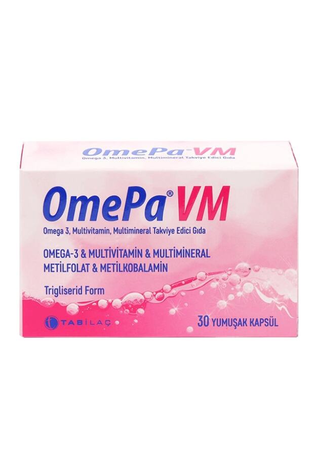 Omepa Vm Takviye Edici Gıda 30 Yumuşak Kapsül - 2