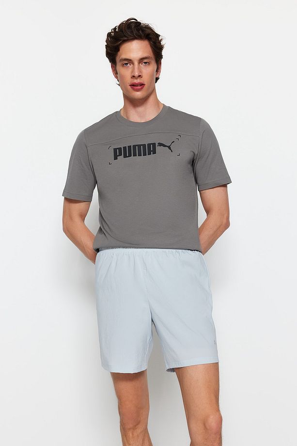 Run Fav 2in1 Short - Mavi Spor Şort - 1