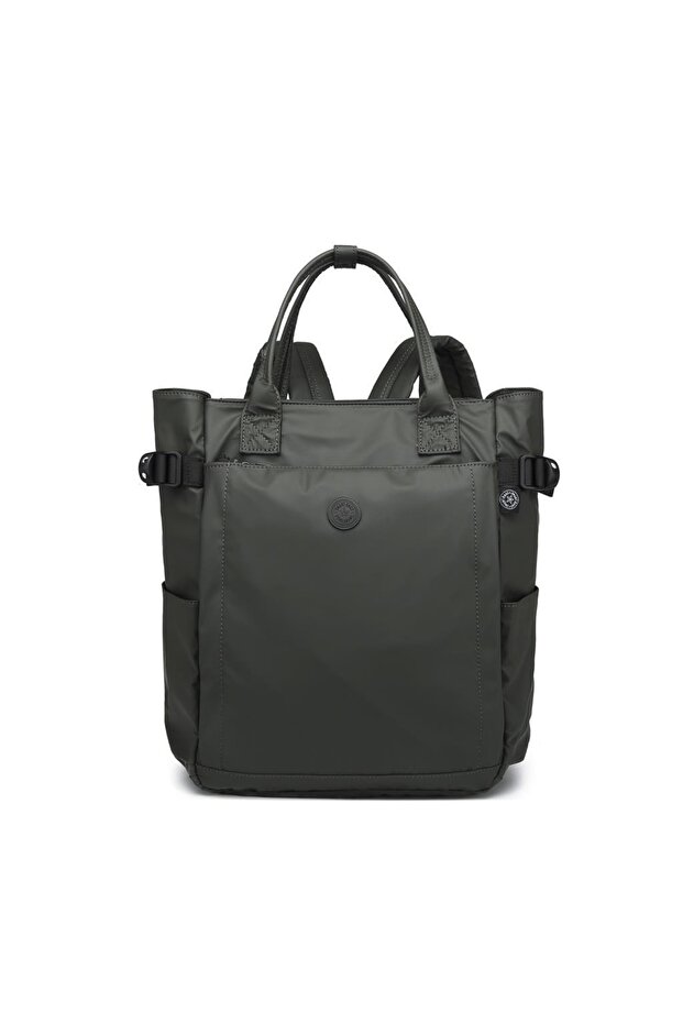 Gumi Fabric Unisex Large Size Backpack 8673