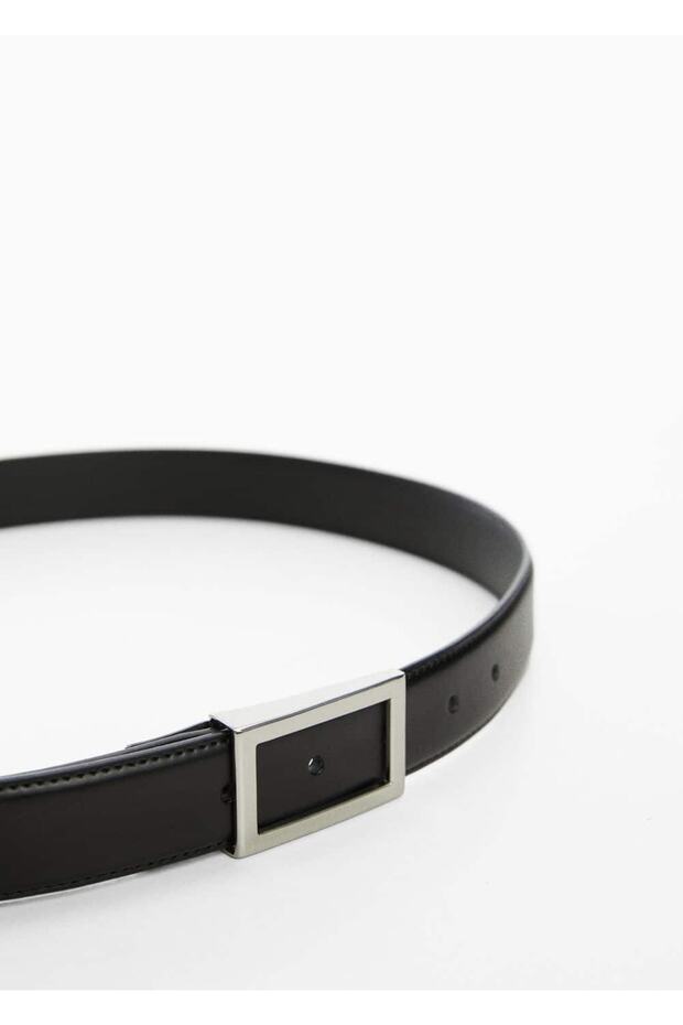 Buckle Leather Belt - 1