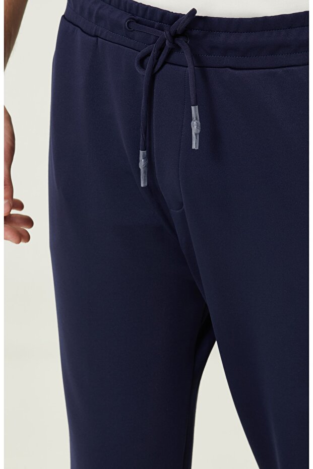 Lacivert Ribanalı Eşofman - 4