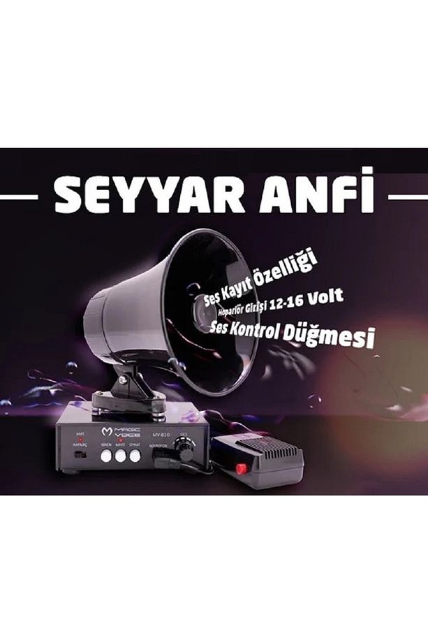 Pazarcı Anons Anfisi(mobil Anfi Seti)ses Kayıt Yapar Ve Yaptığı Kayıdı Tekrar Eder - 3