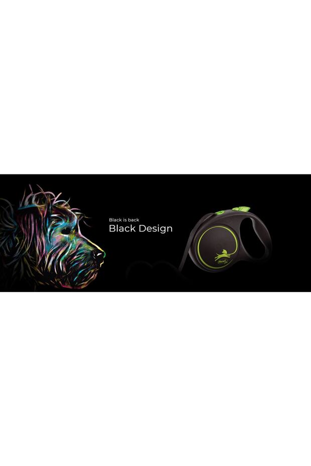 Black Design Şerit Uzayan Tasma - 3