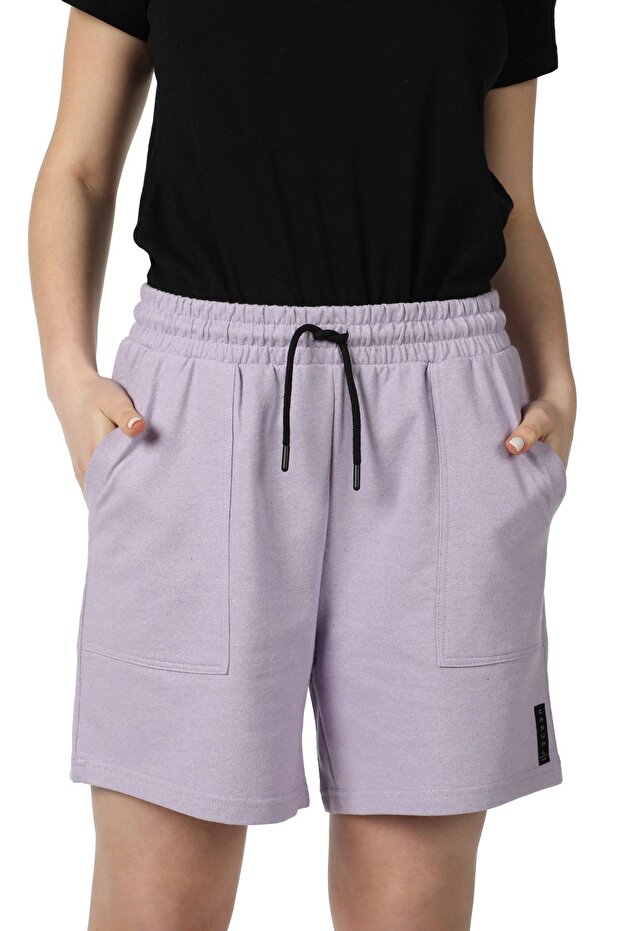Kadın Şort Lila - 1