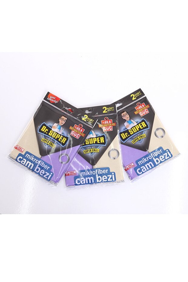 Dr. Super Mikrofiber Bez - Yüksek Kalite Temizlik Için En Iyi Seçim! 35x40 2 Adet - 2