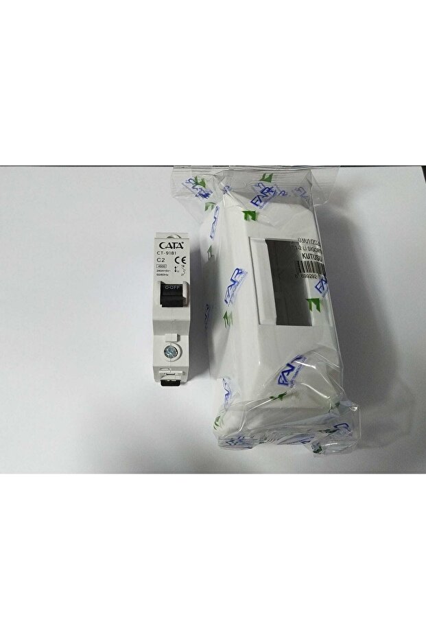 Kombi Sigortası 2 Amper C Sigorta + Tekli Sigorta Kutusu - 1