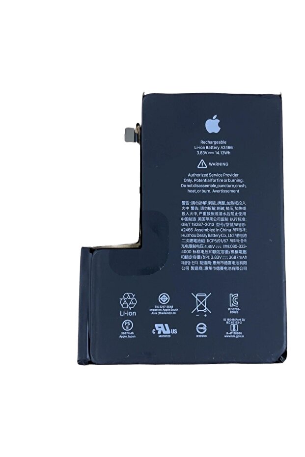 Iphone 12 Pro Max Modeli Uyumlu Batarya Gerçek Amper Değerinde - 1