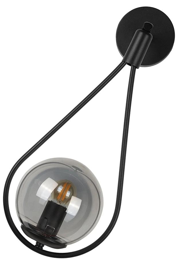 Damla Aplik Füme Cam 2adet - 3