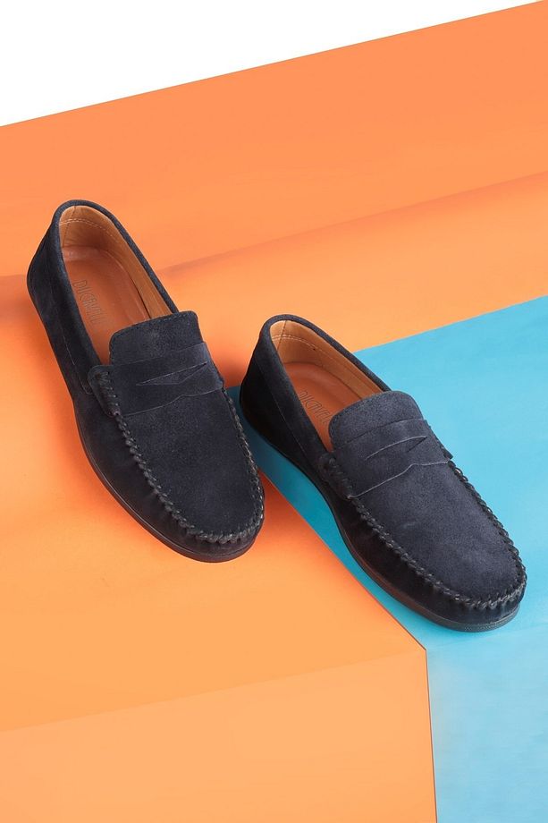 Naran Hakiki Deri Erkek Günlük Ayakkabı, Loafer Ayakkabı, Hafif Ayakkabı, Süet Ayakkabı - 5
