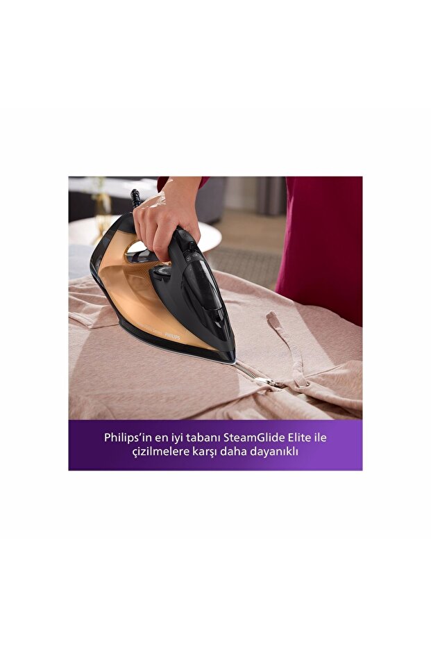 Azur Siyah/gold Buharlı Ütü - 4