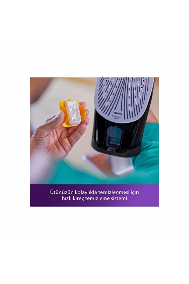 Azur Siyah/gold Buharlı Ütü - 5