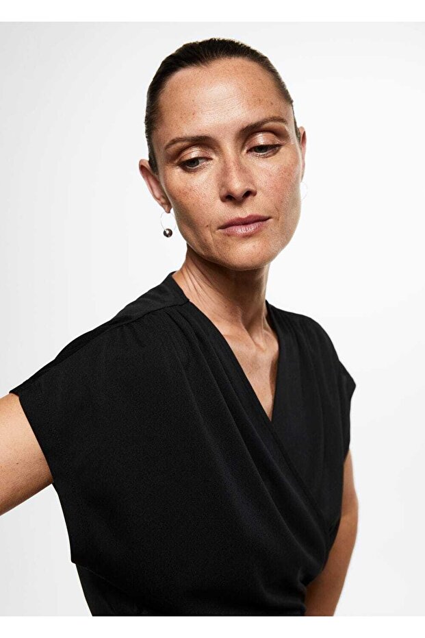 Fiyonklu Anvelop Elbise - 5