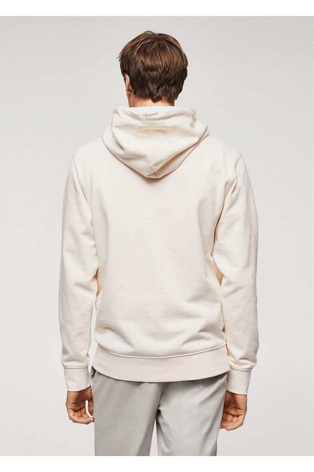 Kapüşonlu Basic Hafif Sweatshirt - 4