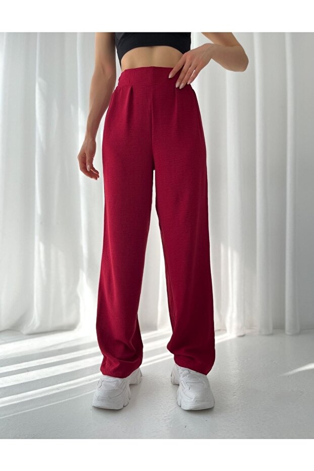 Wide Leg Ayrobin Palazzo Women's Trousers