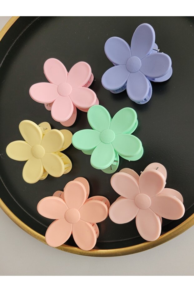 6 قطع مشبك مزلاج ديزي - 1