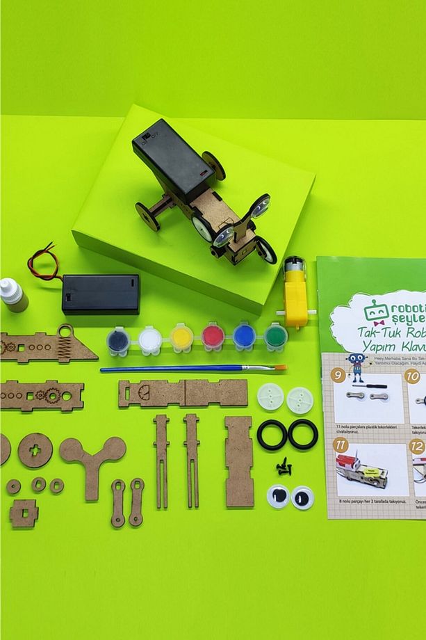 Kendin Yap Taktuk Robot Eğitici Set - 7