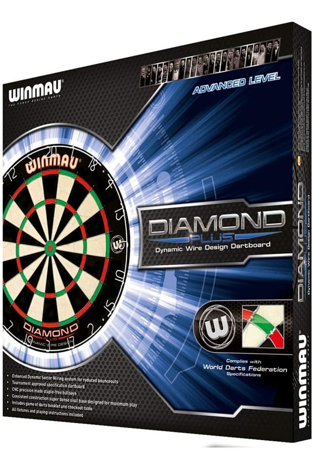 Diaomond Plus Profesyonel Dart Seti (dart Board, 3 Adet Xtreme Ok, Kabin) - 5