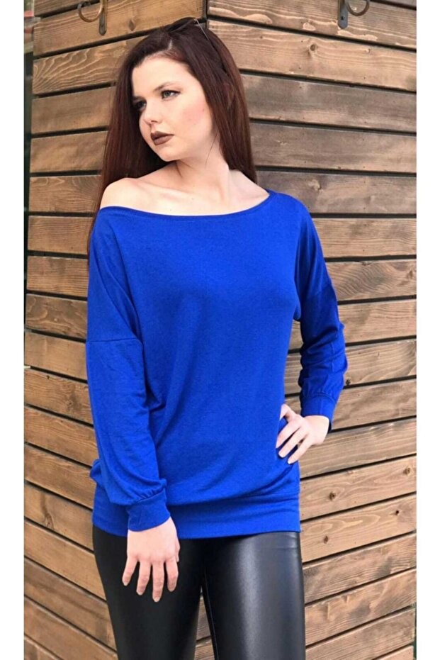 Düşük Omuz Bluz - 1