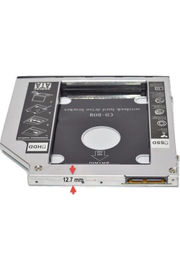 Notebook Cdrom Yerine Hdd/ssd Takma Aparatı Caddy C857 12.7mm - 1