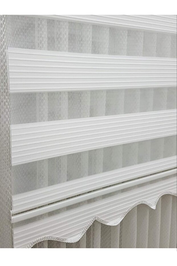 Pliseli Zebra Perde - 2