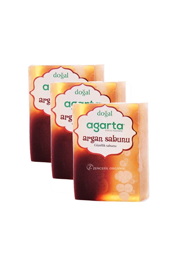 Argan Oil Soap Natural 150 gr 3 Pieces