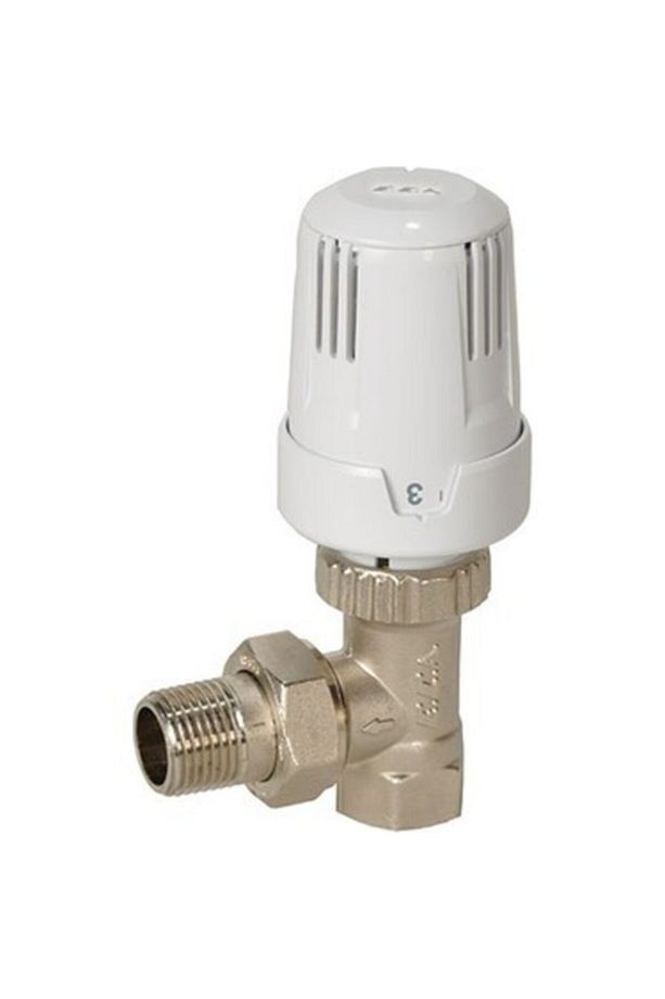 Termostatik Köşe Radyatör Vanası Trv3 1 2 5 Adet - 2