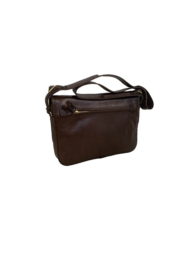 Handmade Deri Postacı Çanta (Sado) - 2