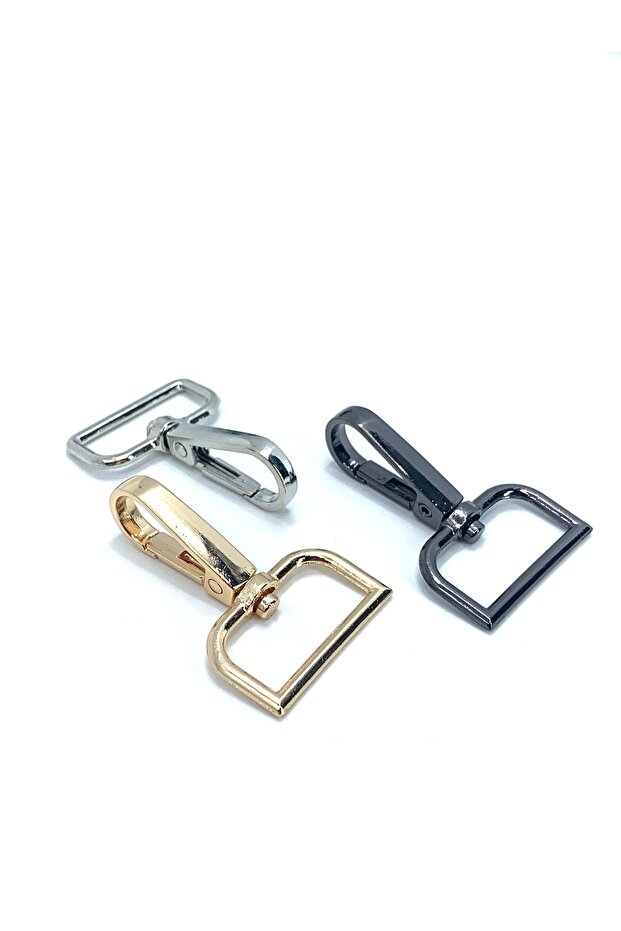 2.5cm Square Spring Hook Hanger (10 Pieces) - 2
