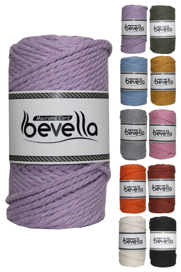 3 Twist Cotton - Macrame String Rope Hobby String Three Twist