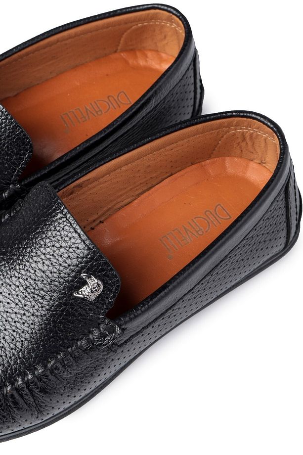 Fruga Hakiki Deri Erkek Günlük Ayakkabı, Loafer Ayakkabı, Hafif Ayakkabı, Deri Loafer Ayakkabı - 4