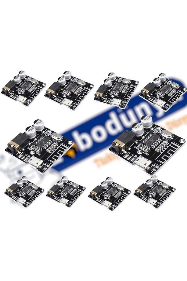 10 Adet - Vhm-314 Bluetooth Amfi Kablosuz Ses Alıcı Modülü - 1