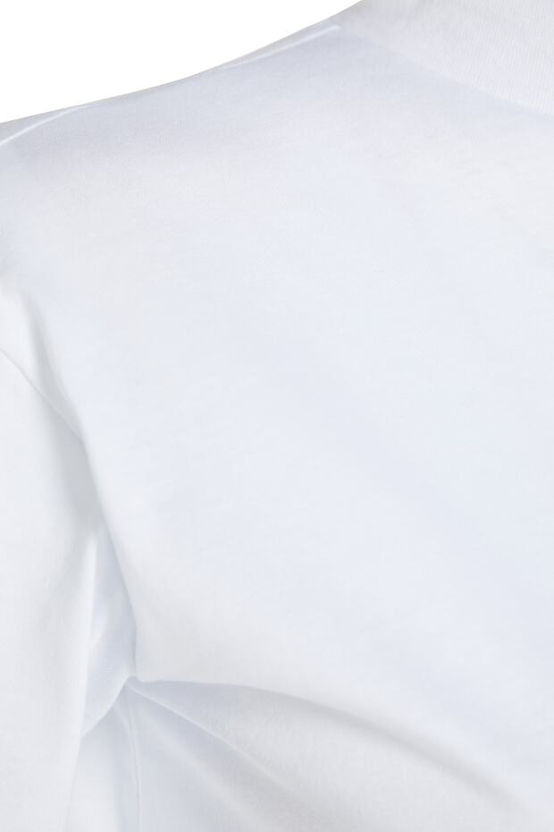 White and Black 2-Pack Basic Crew Neck Cotton Knit T-Shirts TWOSS20TS1500 - 16