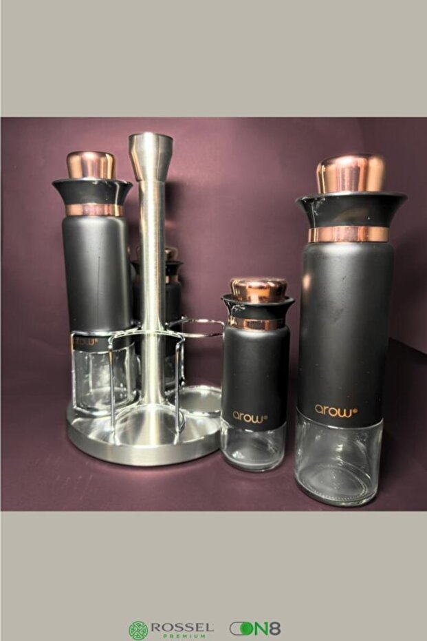 طقم خل زيتي أسود Dc.tr-3763