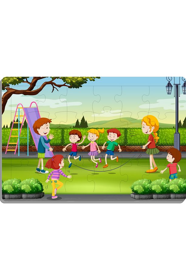Ahşap Çocuk Yapboz Puzzle Seti 5’li (model-3) - 6