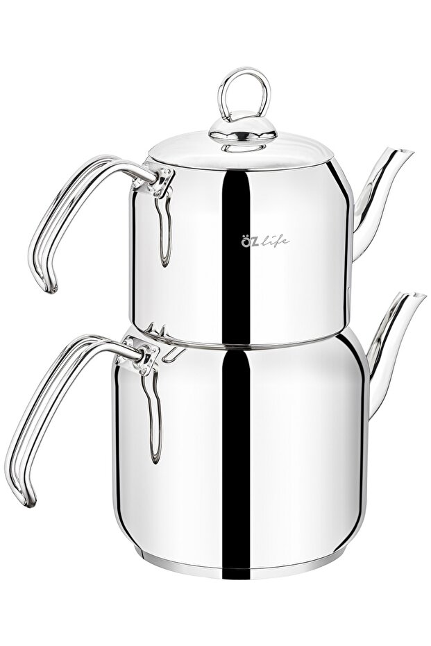 Hüma Aile Boyu Sade Çaydanlık Takımı - 1