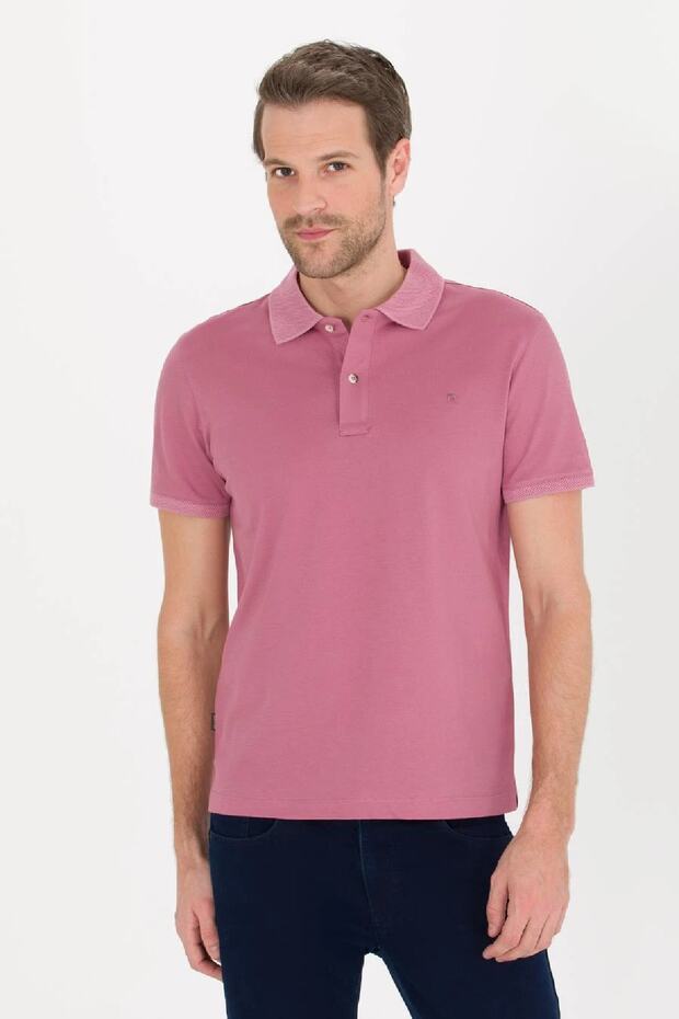 Μπλουζάκι Slim Fit Polo Neck Basic - 3