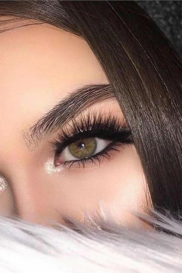 Manyetik Mıknatıslı Doğal Ipek Takma Kirpik Eyeliner Hediyeli Yüksek Süreli Kullanım Yoğun - 4