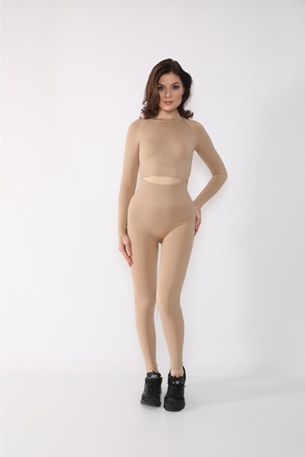 Sports Seamless Tights Set