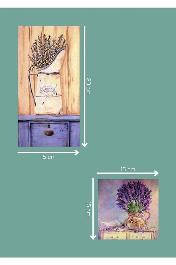 Collage Style 5 Parçalı Mdf Tablo Atf64 - 5