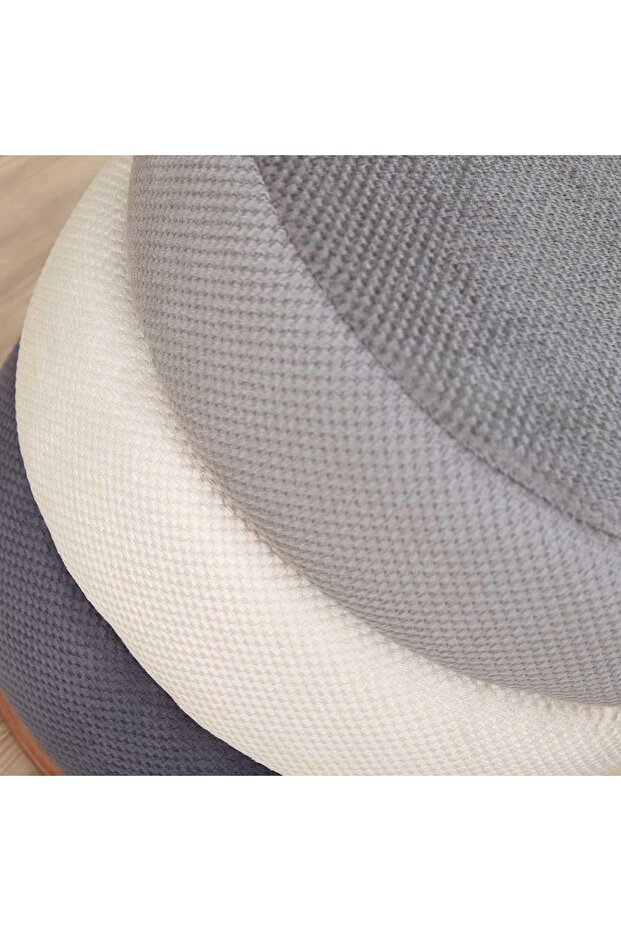 Silindir Puf - Renkli - 5