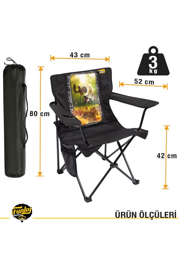 Pike Lüks Kamp Sandalyesi V2 - 6