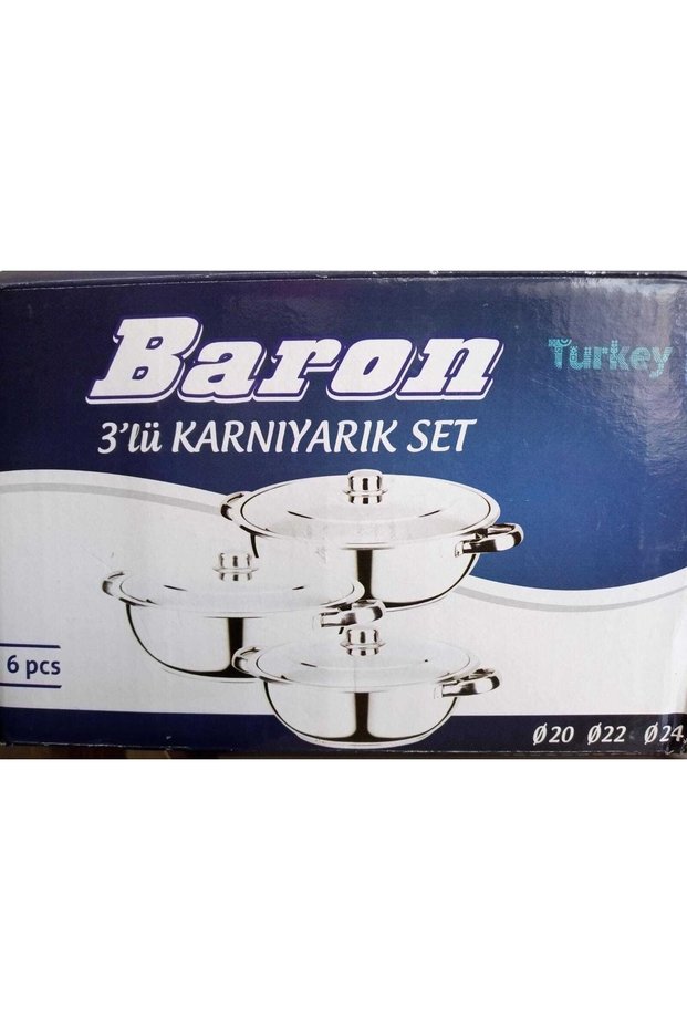 3'lü Karnıyarık Set