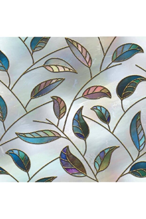 Self Adhesive Glass Coating Foil For Glass Series Stained Glass Appearance (5mx45cm)
