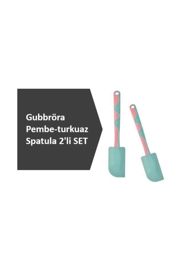Gubbröra Spatula Pembe-turkuaz - 1