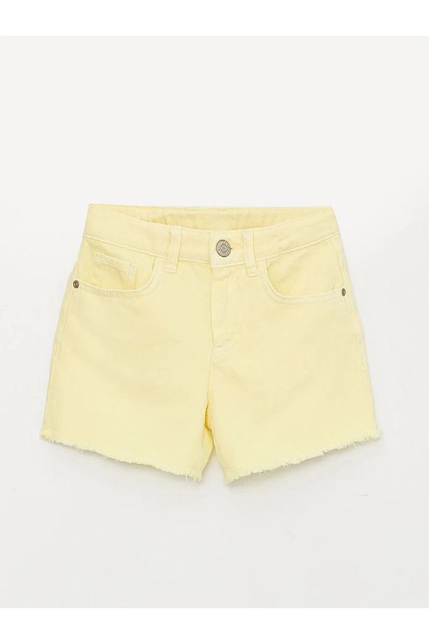 Lcw Kids Basic Kız Çocuk Jean Şort - 1