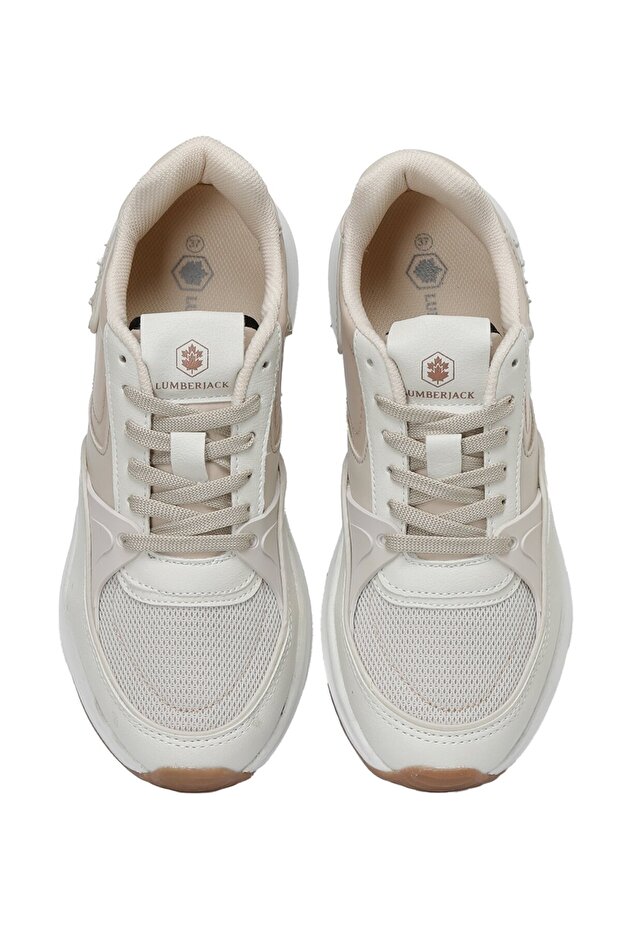 Hedda 3fx Bej Kadın Sneaker - 4