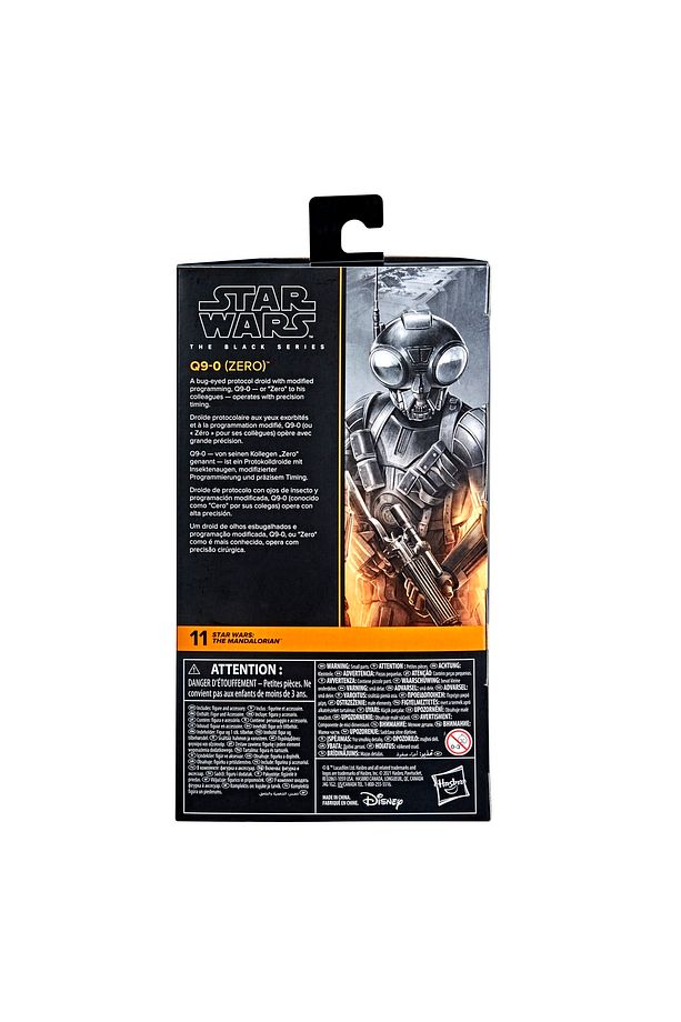 Star Wars: The Mandalorian - The Black Series Q9-0 (zero) Aksiyon Figürü - 5